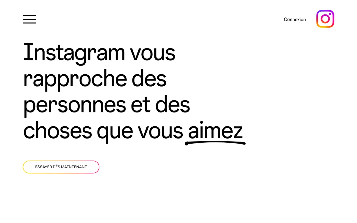 Instagram official site