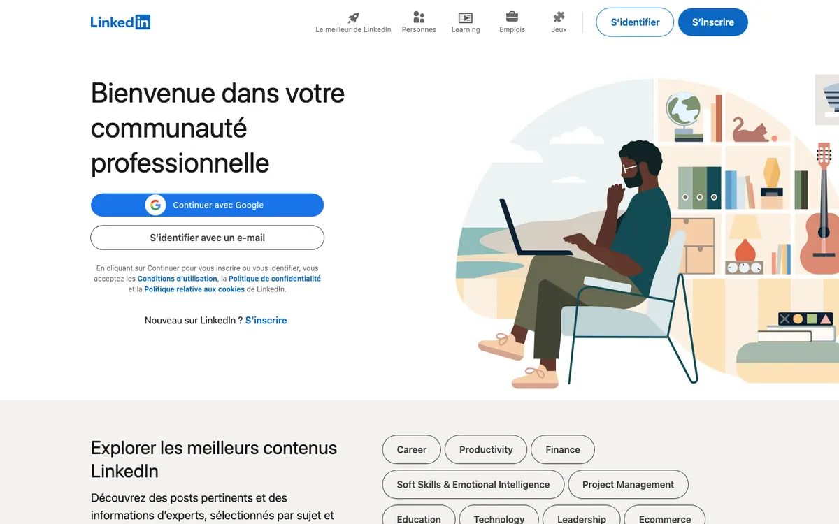 LinkedIn official site