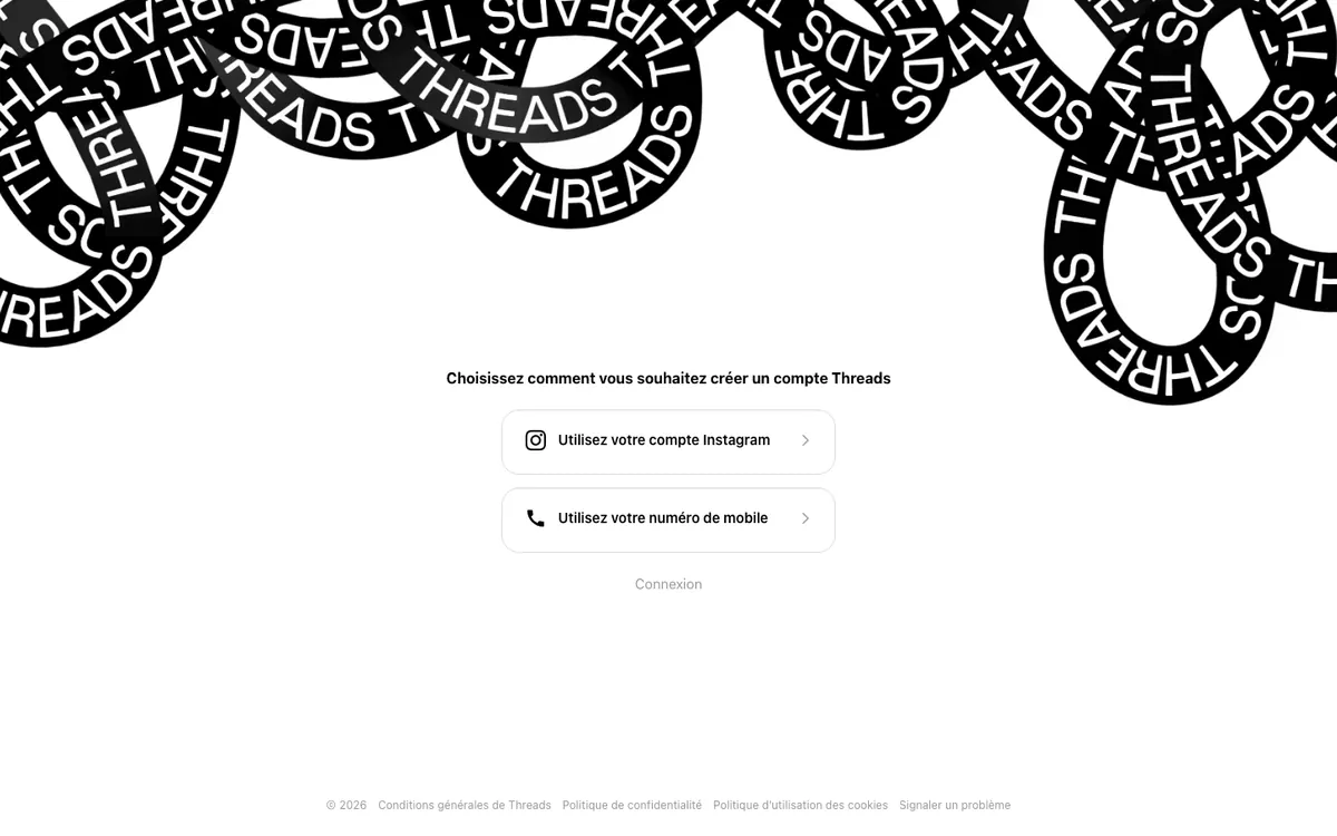 Threads official site
