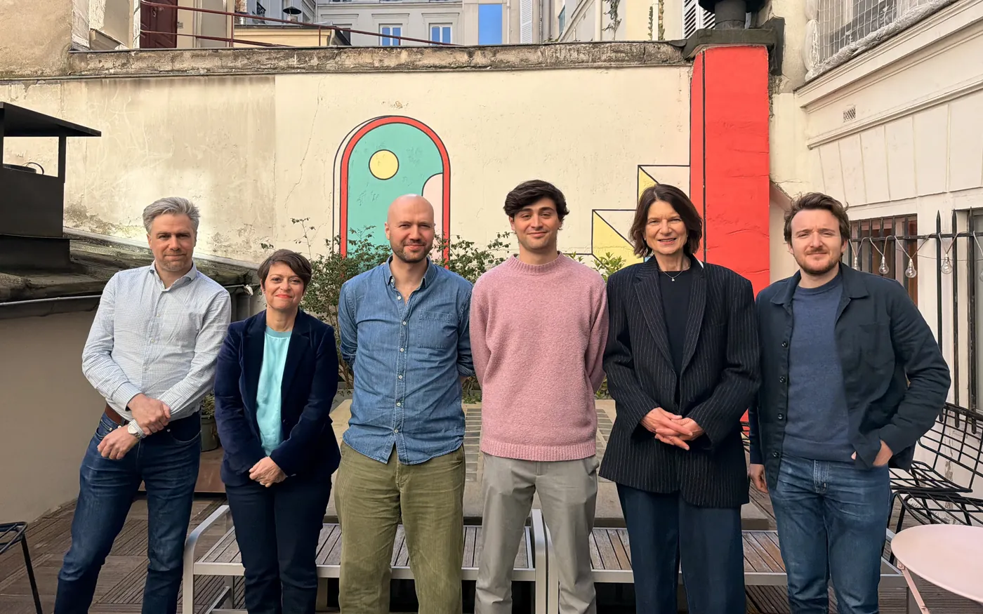 Clément Levallois (Gobelins Paris), Stéphanie Perrin (Printemps des Études), Jean-Christophe Gatuingt (Visibrain), Antoine Khaitrine (Licter), Nathalie Litvine (Meltwater) et Nicolas Sudarskis (Brandwatch)